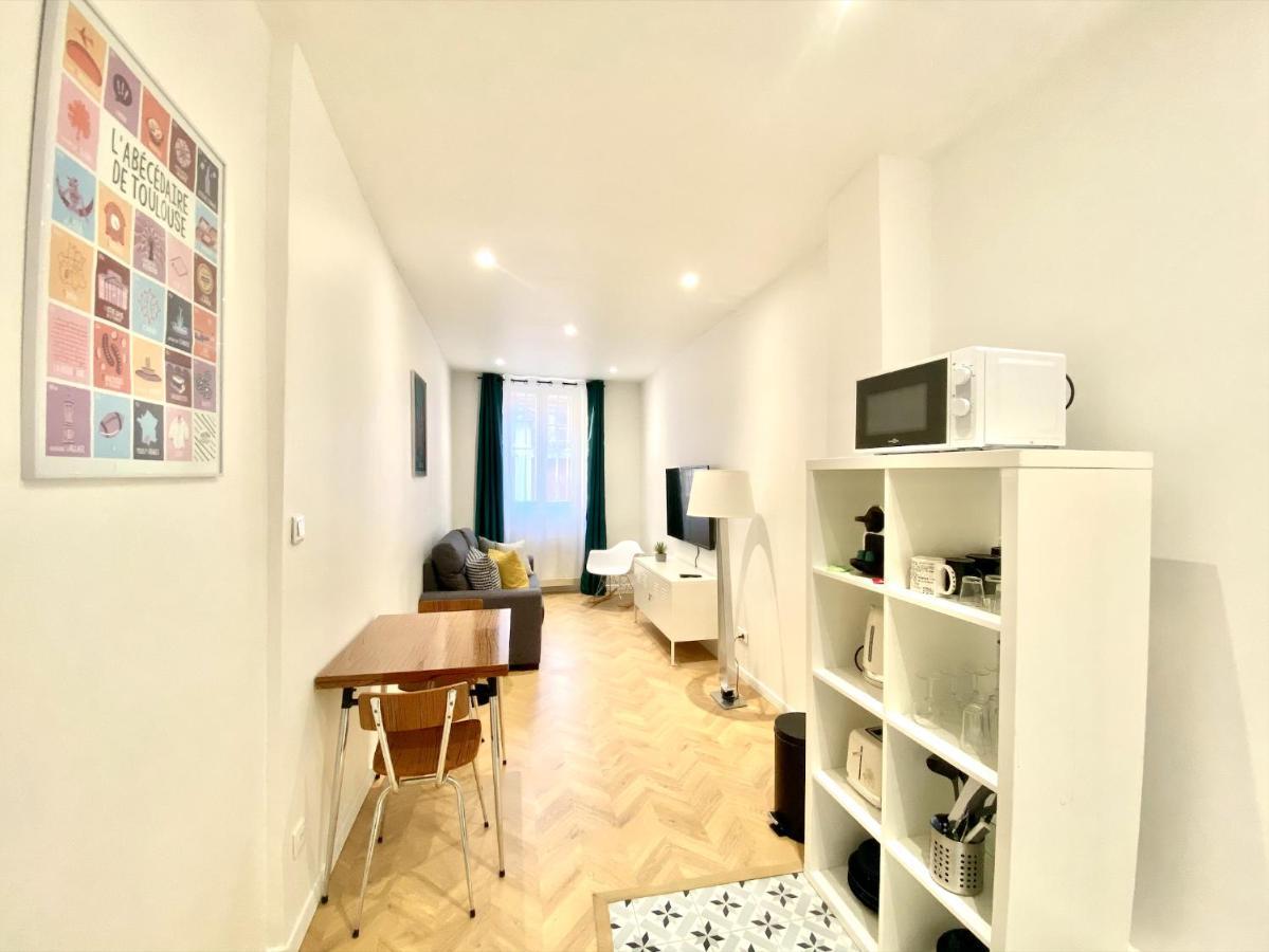 L'Escapade - Appartement Avec Chambre & Parking - Toulouse Centre Экстерьер фото