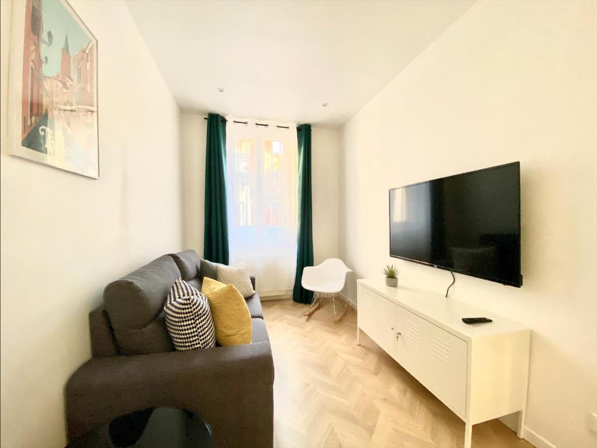 L'Escapade - Appartement Avec Chambre & Parking - Toulouse Centre Экстерьер фото